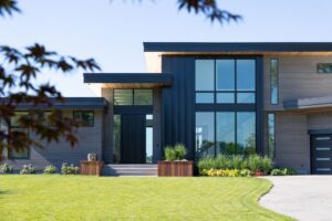 Modern custom coastal home built on a private lot in Delaware by CRx Construction