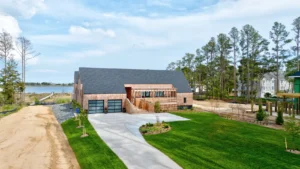 Custom home built by CRx Construction in coastal Delaware