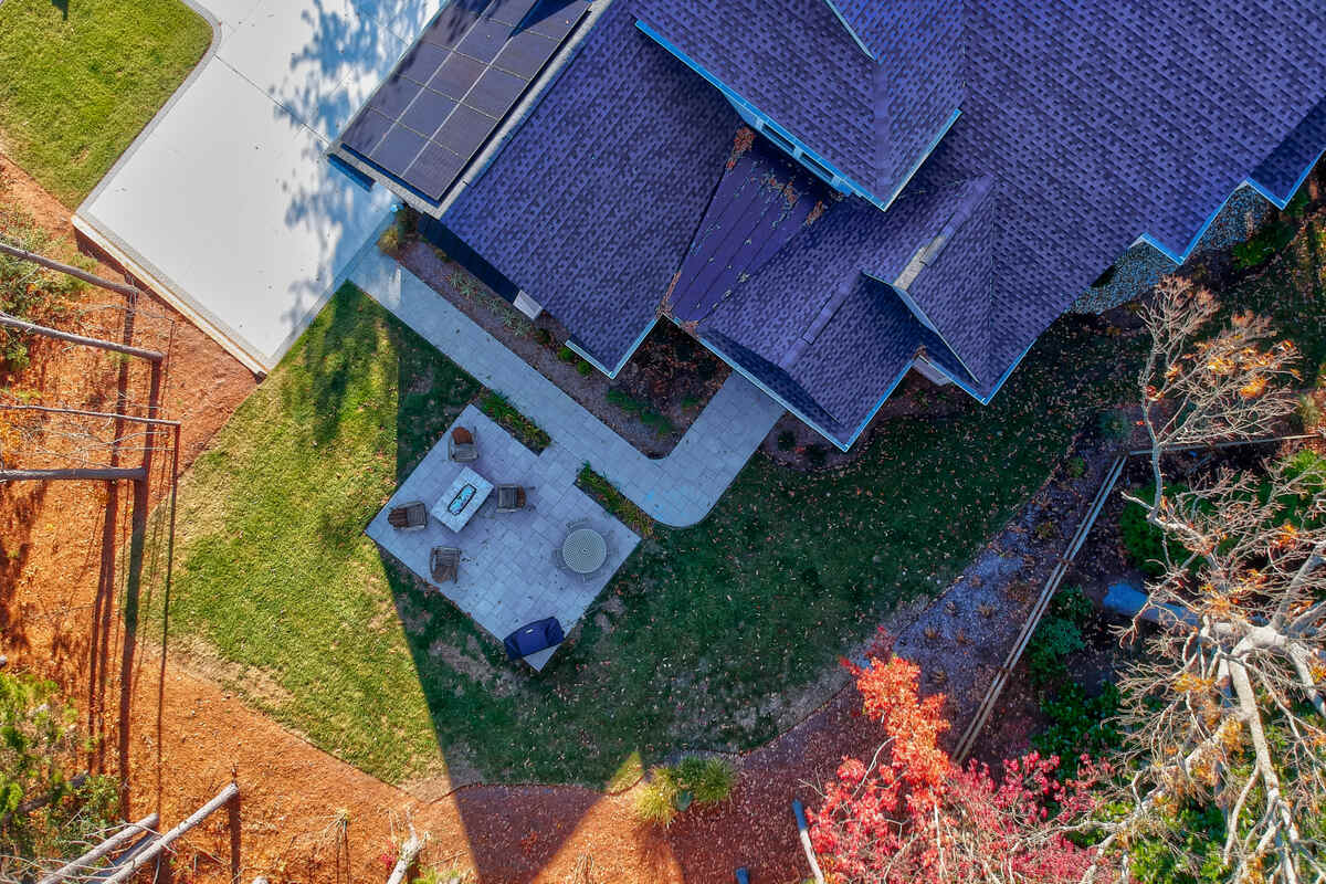 Cedar-shingle custom home built by CRx Construction in The Glade, Delaware