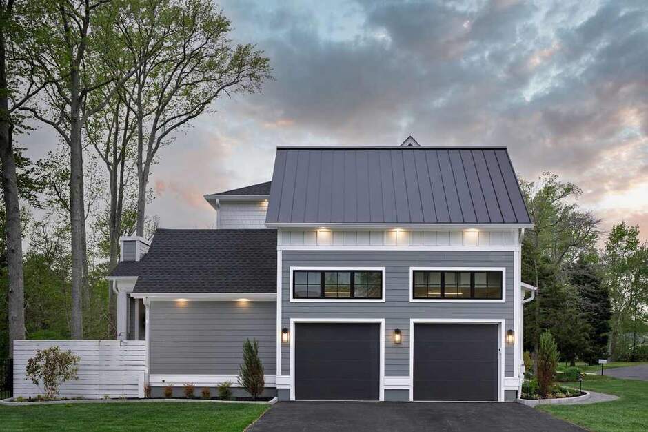 Cedar-shingle custom home built by CRx Construction in Rehoboth Beach Yacht & Country Club, Delaware
