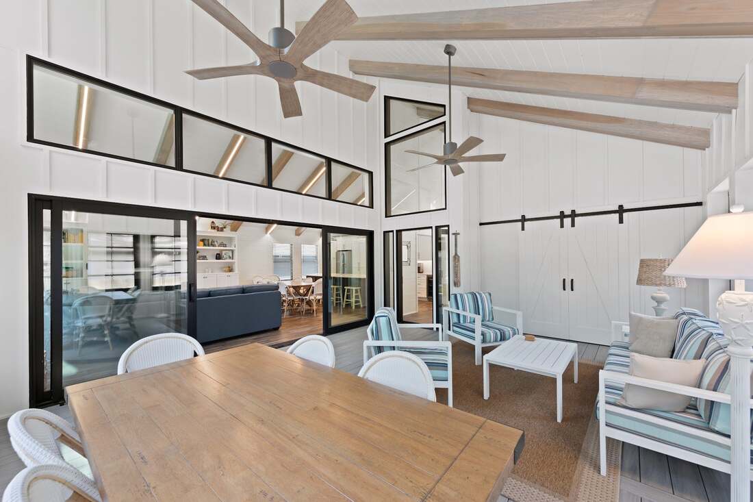 Cedar-shingle custom home built by CRx Construction in Rehoboth Beach, Delaware