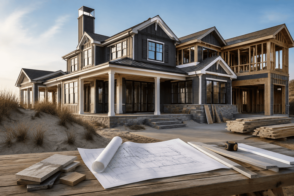 Building a Custom Home in Dewey Beach