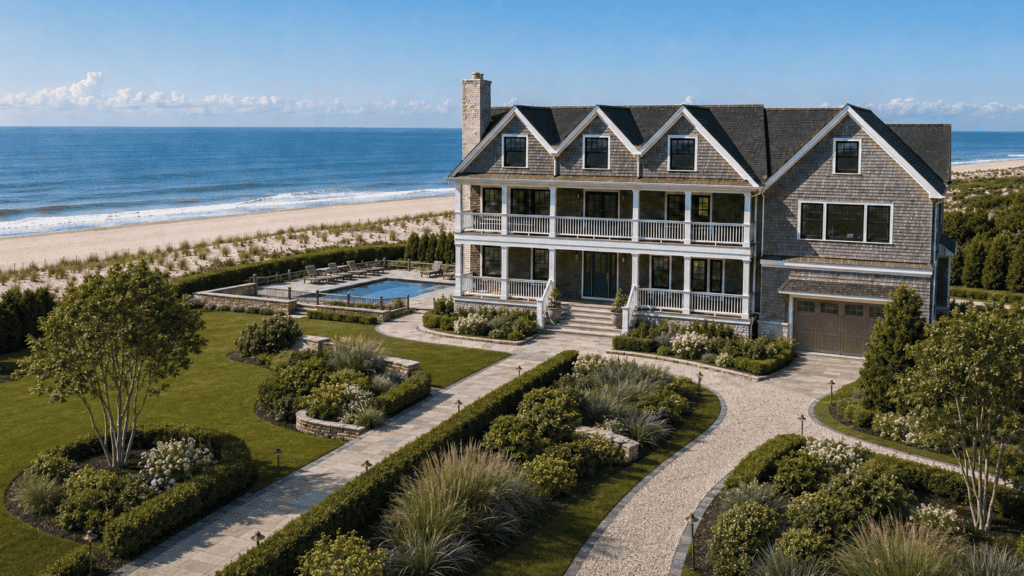Luxury home builder Bethany Beach coastal custom home